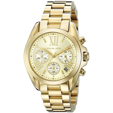 michael kors gold chronograph watch ebay|Michael Kors chronograph watch women.